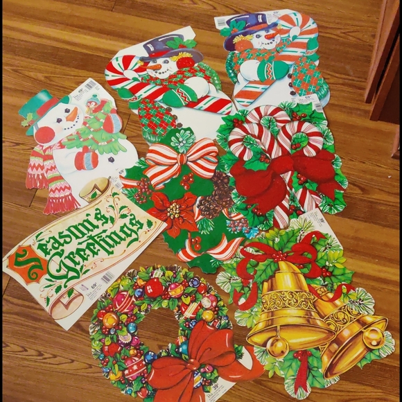 Vintage peck Christmas cutouts 1980s - Picture 6 of 8